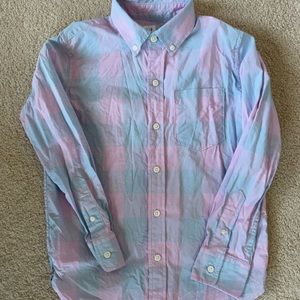 Blue and Pink Plaid shirt